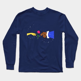 The creation of Beauty and the Beast Long Sleeve T-Shirt